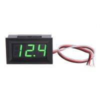 Mini Voltmeter Tester การทดสอบแรงดันไฟฟ้าแบบดิจิตอล DC 0-30V Red/blue/green Auto Car Dls HOmeful