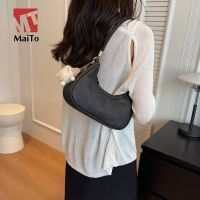 Maito alar bag handbag new senior French small sense of western style lady web celebrity one shoulder inclined shoulder bag --ndjb238803