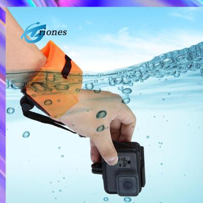 สายรัดข้อมือลอยน้ำอเนกประสงค์กล้องกันน้ำสายลอยกล้องใต้น้ำสำหรับกล้องโทรศัพท์มือถือกันน้ำกระเป๋า