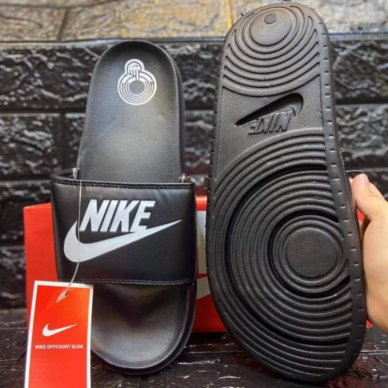 Nike Offcourt Slides - Black