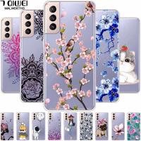 For Samsung S21 FE Ultra Plus 5G Case Transparent Soft TPU Silicone Phone Cover for Samsung Galaxy S21 FE 5G Case S21FE S 21