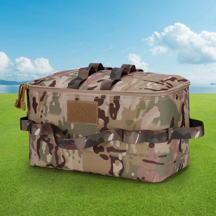 กระเป๋าเก็บของตะกร้าปิกนิกสำหรับตั้งแคมป์600d-ความจุมากอ๊อกซฟอร์ดอเนกประสงค์ทนทานต่อการฉีกขาดสำหรับเดินทางเดินป่า-bbq-ปิกนิก