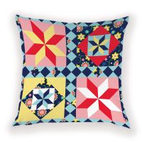 Geometry Lattice Style Cover For Pillows Cushion Pilow Cover Plant Flowers Pattern Cushion Covers For Sofas Kissenbezug 45 X 45