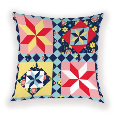 Geometry Lattice Style Cover For Pillows Cushion Pilow Cover Plant Flowers Pattern Cushion Covers For Sofas Kissenbezug 45 X 45