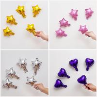 【LZ】☾☸♈  Foil estrela balões para decoração de casamento balões coração prata e ouro aniversário e bebê chuveiro suprimentos 5in 50PCs