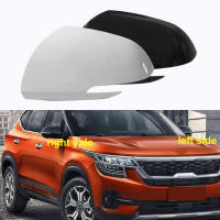 สำหรับ Kia KX3 S Eltos 2020 2021 2022รถนอกย้อนกลับกระจกปกหมวกปีกประตูกระจกมองข้างเชลล์ที่อยู่อาศัย