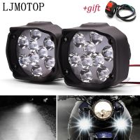 Motorcycle Led Lamp Waterproof Fog Spot Headlight 1000LM With Switch For BMW C600 C650 Sport C650GT C400GT S1000RR S1000XR