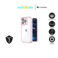 JTLEGEND Casing for iPhone 13 Pro (6.1") Hybrid Cushion Qcam-PINK (mtc888)