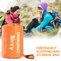 Emergency Sleeping Bag Blanket Storage Bags Camping Hiking Outdoor Survival Tool Camping Portable Outdoor Elements