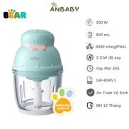 Máy Xay Ăn Dặm Mini Đa Năng 0,6L Bear Qsj