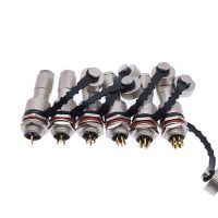 GX12 12G M12 metal connector IP68 waterproof connectors copper contact plug amp; socket 2pin3pin4pin5pin6pin7pin 5A a set