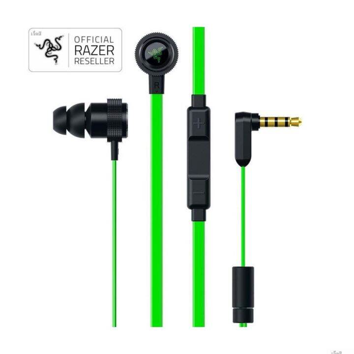 razer-hammerhead-pro-v2-earphone-3-5mm-wired-in-ear-gaming-headset-for-pc-ps4-switch-ios-andriod-หูฟังเกมมิ่ง