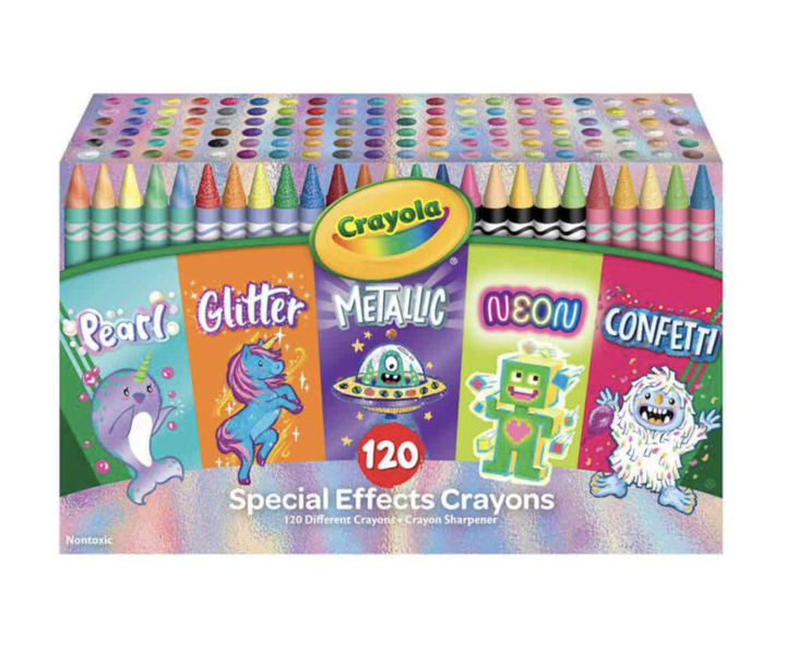Crayola Special Effects Crayon Set 120 count Lazada PH