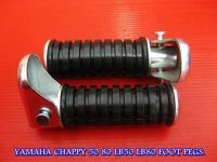 YAMAHA CHAPPY 50 80 LB50 LB80 REAR FOOT PEGS FOOT REST (2 PCS.) #ยางพักเท้าหลัง #เหล็กพักเท้าหลัง CHAPPY / CHIPPY