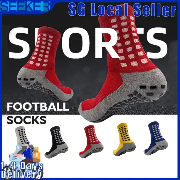 1set Outdoor Thick Towel Bottom Anti-slip Soccer Socks & Sock