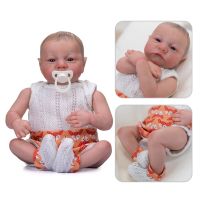 Adorable Reborn Baby Kids Birthday Gift Adorable Reborn Baby Doll 3D Painted Skin Visible Veins Collecitle Art Doll
