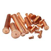 100pcs M3/M4/M5/M6/M8/M10 Copper Coated Capacitor Discharge CD Weld Studs