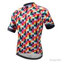 【hot】❣  New Cycling Mens Jerseys Short Sleeves Ciclismo MTB Mountain Downhill Dry Shirt