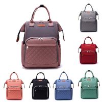 、‘】【= Lequeen Backpack Travel Bag Diaper Bag Waterproof  Multi Layers Milk Bottle Thermos Bag  Portable Backpack Mummy Bag