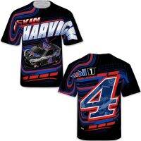 [เสื้อยืด Cloud Sense]    Kevin sublimated Harvick youth Total Print T-Shirt black