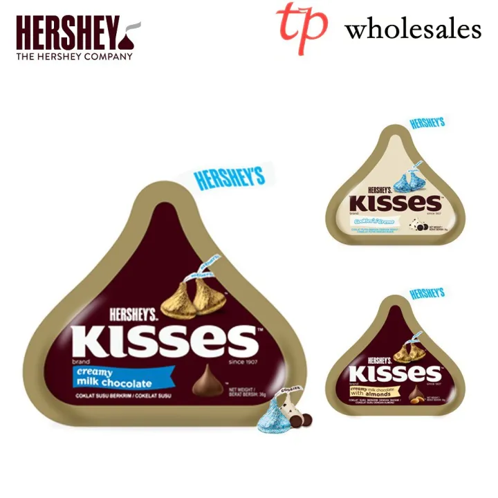 HERSHEY'S KISSES 36G MILK CHOCOLATE / MILK CHOCOLATE WITH ALMOND ...