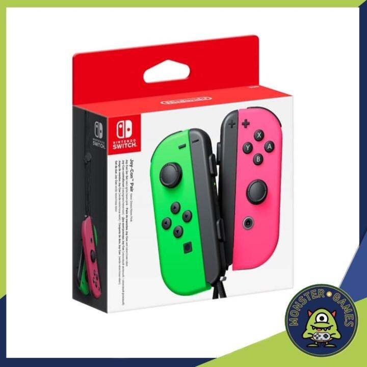 joy-con-สีชมพู-เขียว-nintendo-switch-joy-con-splatoon-nintendo-switch-จอยcon-switch-จอยคอน-switch-nintendo-switch-controller-joy-con-pink-green-color-for-nintendo-switch-joy-con-for-nintendo-switch-jo