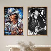 ภาพวาดปัญหาคู่24x3 Stevie Ray 6ศิลปะบนผนังห้องโปสเตอร์สีน้ำมันเครื่องตกแต่งฝาผนังครอบครัวตกแต่งห้องนอนศิลปะสมัยใหม่