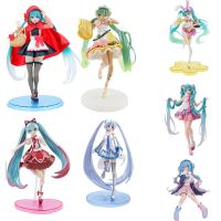 uShuangYangYaFaXin โมเดลอนิเมะ Hatsune Miku Ver. ของเล่นฟิกเกอร์ ของขวัญ สําหรับสะสม