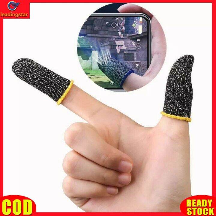 leadingstar-rc-authentic-1-pair-super-thin-gaming-finger-sleeve-breathable-fingertips-for-pubg-mobile-games-touch-screen