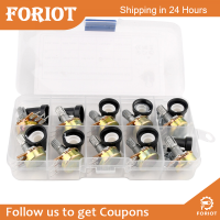 Foriot Foriot โพเทนชิโอมิเตอร์ชุดโพเทนชิออมิเตอร์ WH148 B1K 5K 10K 20K 50K 100K 1ม. โอห์มโพเทนชิออมิเตอร์แบบลิเนียร์เทปเปอร์เดียว