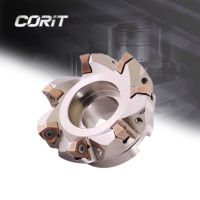 CORIT MFWN900 หัวกัดกัดใบหน้า 50-22-4T 63-22-5T 80-27-6T 100-32-7T CNC Milling เครื่องมือใส่ WNMU080608 Heavy Cut