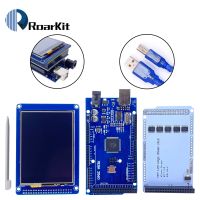 ♟ 3.2 TFT LCD Touch Screen Display 320X240 ILI9341 3.2 inch Shield Mega 2560 R3 with usb cable for Arduino kit