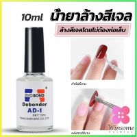 Winsome น้ํายาละลายกาว ถอดเล็บ PVC เช็ดกาว  Nail polish remover