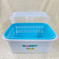 Nanny ที่คว่ำขวดนม แบบมีฝาครอบ รุ่น N216