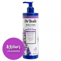 Dr Teals Soothing Lavender Body Lotion - 18 fl oz 532 mL Dr. teals โลชั่น อเมริกา ลาเวนเดอร์