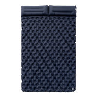 Waterproof Sleep Inflatable Mattress Outdoor Camping Cushion with Storage Bag Pillow Foldable Foot Air Filling Mat Bed