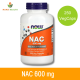 [Exp2025] Now Foods, NAC, 600 mg, 250 Veg Capsules