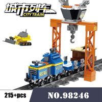 kaizi 6 style Freight Train City Train Station Tracks Rail Building Blocks Bricks DIY Tech Toys For Children ⊕