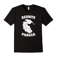 [S-5XL] เสื้อยืดคอกลม แขนสั้น ผ้าฝ้าย พิมพ์ลาย Reunite Pangea Geology แฟชั่นคลาสสิก สําหรับผู้ชาย  FS47