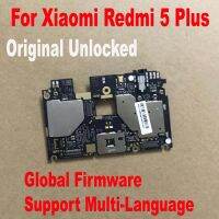 Global FirmWare Original Test การทํางานปลดล็อกเมนบอร์ดสําหรับ Xiaomi Redmi 5 Plus Hongmi 5Plus เมนบอร์ดวงจรค่าธรรมเนียม Flex Cable