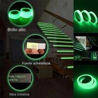 【hot】♞  Tape Warning Ground Storage Stair Anti-Slip Sticker Reflective Fluorescent Gadgets