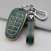 fgjfykjd New Soft TPU Remote Key Fob Case Cover for 2020-2021 Hyundai Sonata Nexo DN8 Santa Fe TM Tucson NX4 Staria Ioniq 5 7 Buttons