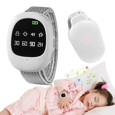3โหมดไร้สาย Bedwetting Sensor Pee Alarm พร้อมการตั้งค่าตัวจับเวลาและ Vition Sensor Monitor สำหรับผู้สูงอายุเด็ก Daily Supplies