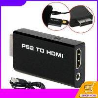 【Worth-Buy】 PS2แบบพกพาไปตัวแปลง HDMI พร้อมเอาต์พุตเสียง3.5มม. รองรับโหมดการแสดงผล PS2ทั้งหมด