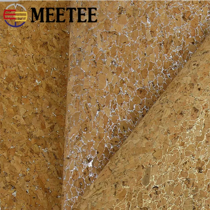 meetee-90x138cm-natural-cork-imitation-leather-fabric-printed-pu-bag-decoration-diy-luggage-home-shoes-gift-accessories-sl006