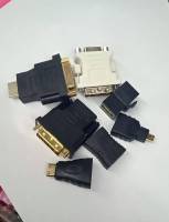 หัวแปลงHDMI  ตัวแปลงHDMI ข้อต่อHDMi DVI TO VGA /MINI HDMI /MICRO HDMI คุณภาพดี แข็งแรงทนทาน