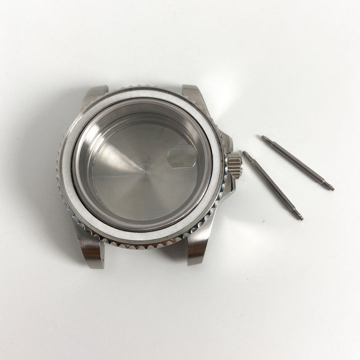 sub-อะไหล่นาฬิกา-40mm-ปลอกสแตนเลสเหมาะสำหรับไข่มุก-28138215-กลไกกลไกกระจกแซฟไฟร์