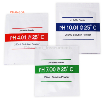 ?【Lowest price】CHANGDA 3pcs PH BUFFER Solution Powder เครื่องวัดค่า pH Test 4.01 7.00 10.01