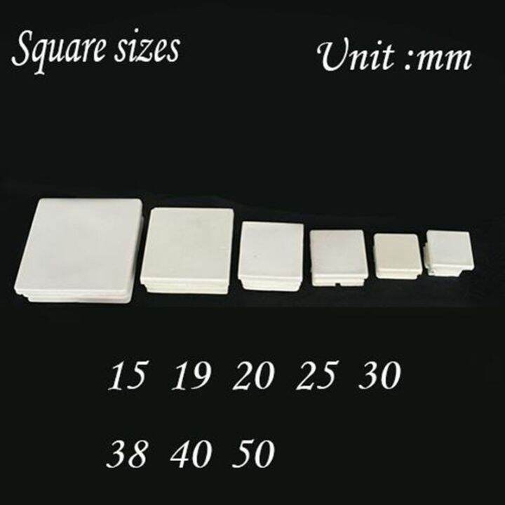 tube-inserts-end-blanking-cap-30-30mm-square-white-pipe-tube-plug-pads-furmiture-chair-desk-foot-anti-slip-plastic-pipe-plug-pipe-fittings-accessorie