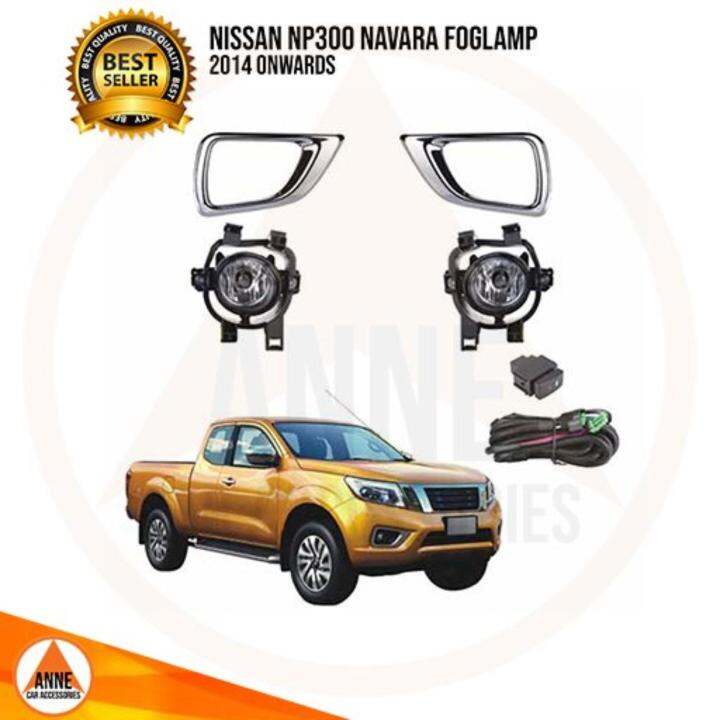 Pentair Foglamp Set Nissan Navara NP300 2015 2016 2017 2018 2019 2020
